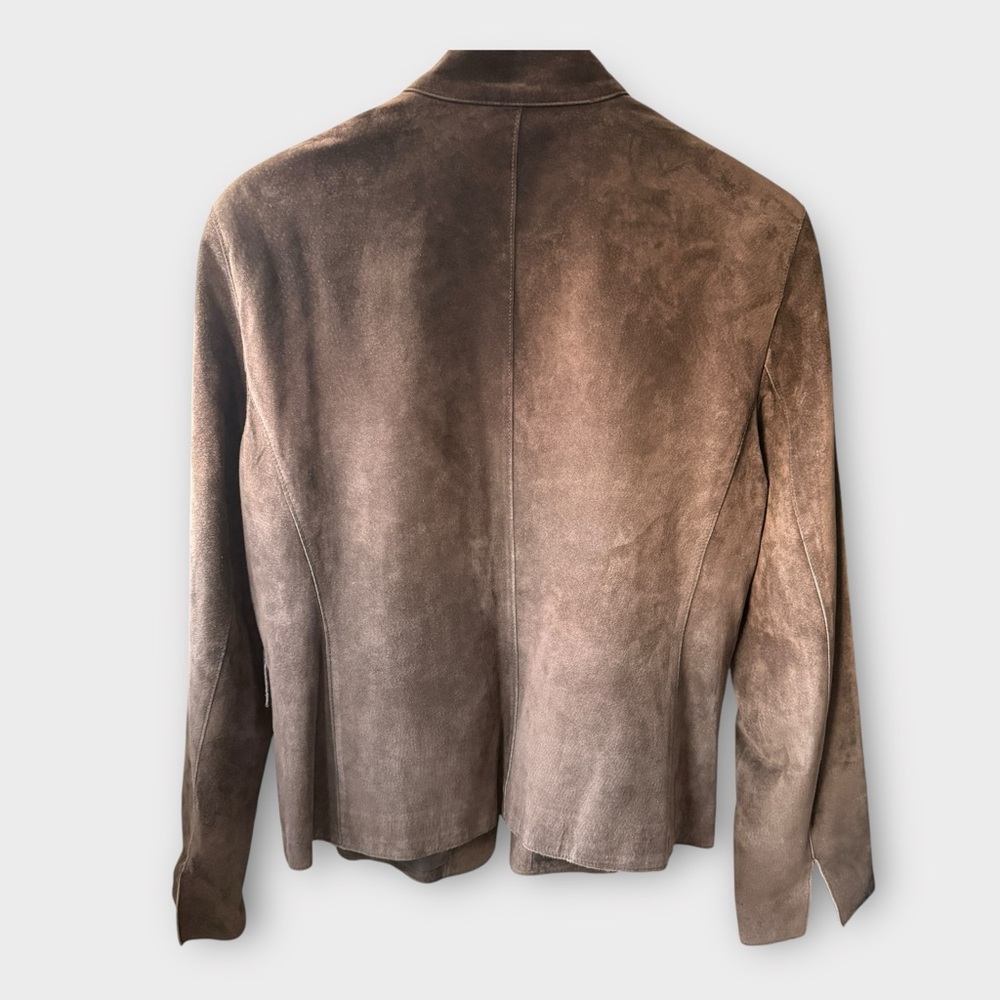 Anne Klein 100% Suede Leather Jacket – Size XL (Like New) - Picture 7 of 10